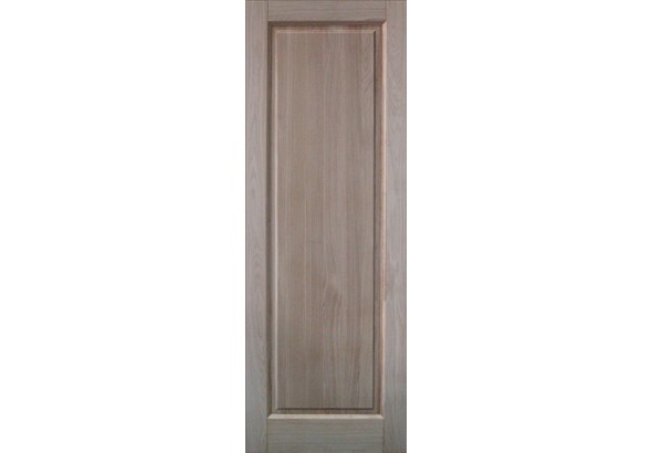 Дверь деревянная межкомнатная из массива бессучкового дуба, Классик, 1 филенка